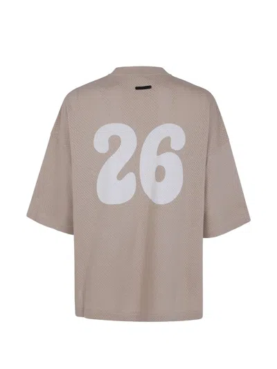 Essentials Sport Mesh Mercht-shirt In Brown