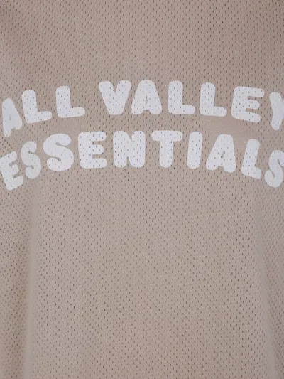 Essentials Sport Mesh Mercht-shirt In Brown