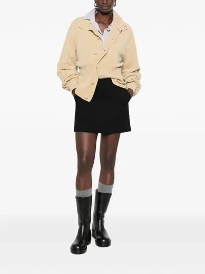 Dunst A-line Mini Skirt In Black