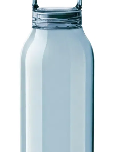 Kinto Handle-lid Water Bottle In Blue
