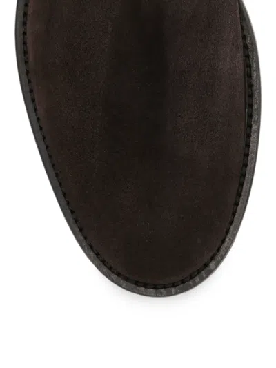 Status Suede Panelled Boots In Multi