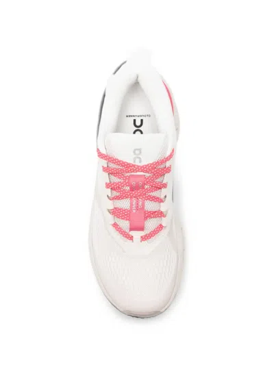 On Cloudrunner Mesh Sneakers In White