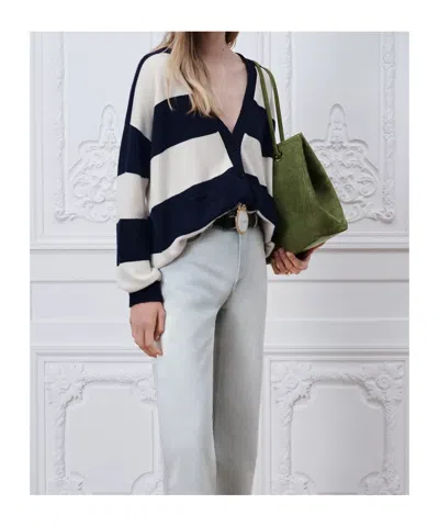 Dior Oversized Cardigan In Multi