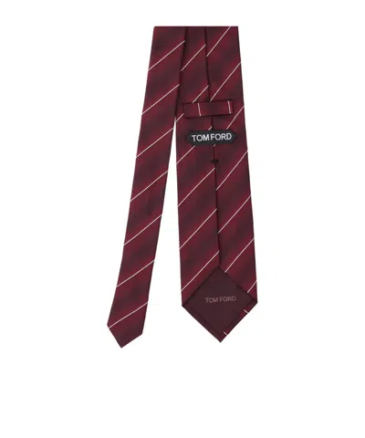 Tom Ford Pointed-tip Tie In Multi