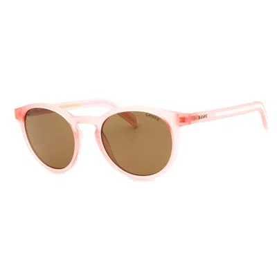 Levi's Round-frame Sunglasses In Pink
