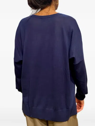 Gran Sasso Pullover Mit V-ausschnitt In Blue