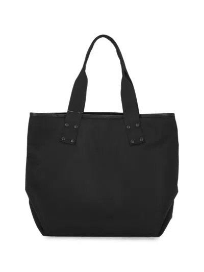 Sacai Double-handle Handbag In Black