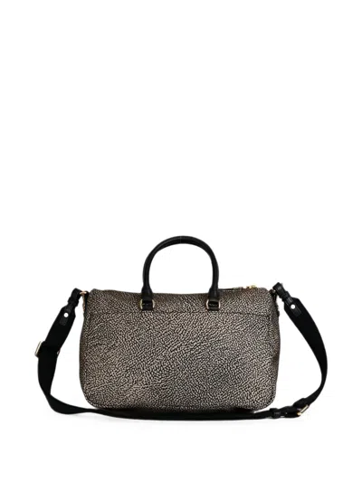Borbonese Adjustable-strap Weekend Bag In Brown