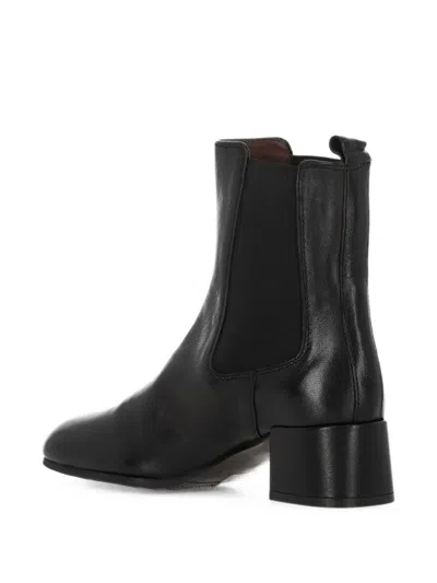 Status Elasticated Side-panel Ankle Boots In Black