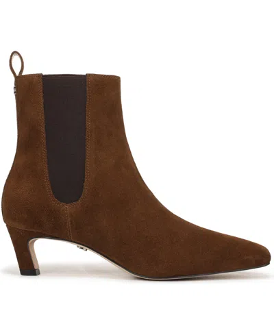 Sam Edelman Women's Peony Pull-on Short Boots In Brown