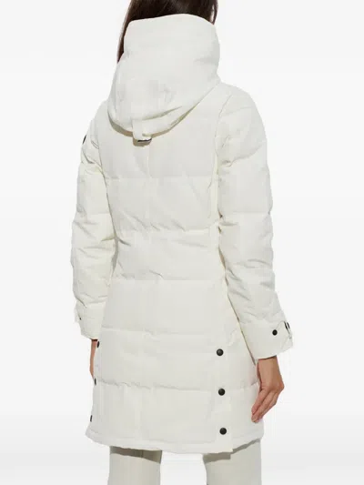 Canada Goose Shelburne Down Parka In White