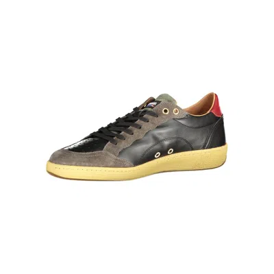 Blauer Murray Suede-panel Sneakers In Black