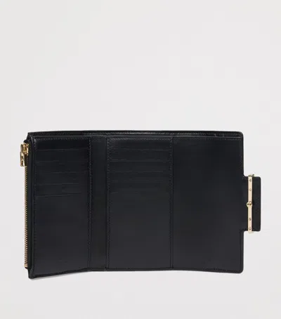 Tom Ford Croc-embossed Leather Wallet In Black