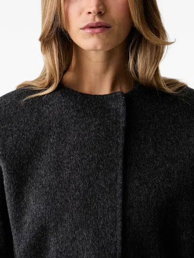 Silvian Heach Belted Patch-pocket Jacket In Black