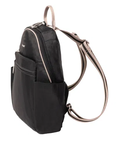 Baggallini Anti-theft Vacation Backpack In Black,neutral