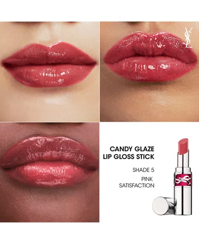 Saint Laurent Candy Glaze Lip Gloss Stick In Multi