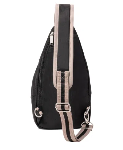Baggallini Securtex Anti-theft Daytripper Sling In Black