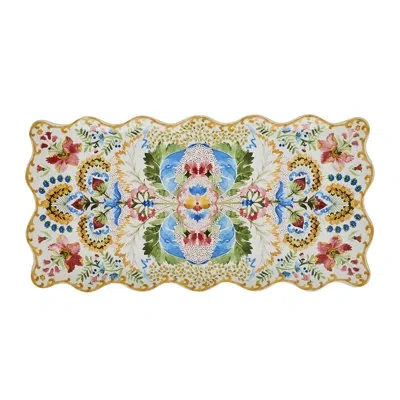 Juliska Sofia Rectangular Serving Platter In Multi