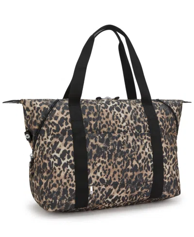 Kipling Art Medium Tote Bag In Wild Leopard