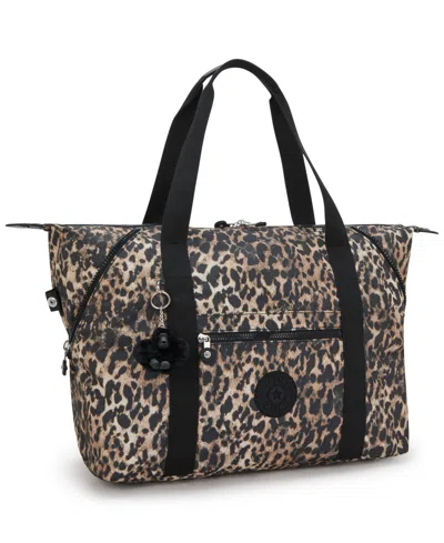 Kipling Art Medium Tote Bag In Wild Leopard