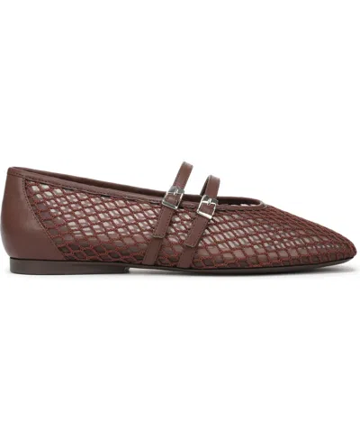 Naturalizer Cayla Mary Jane Flat In Brown