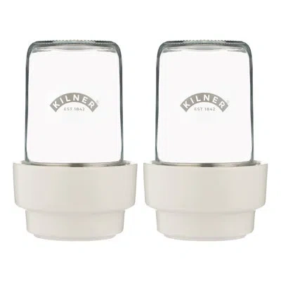 Kilner 2 Piece Sprouting Set In Clear
