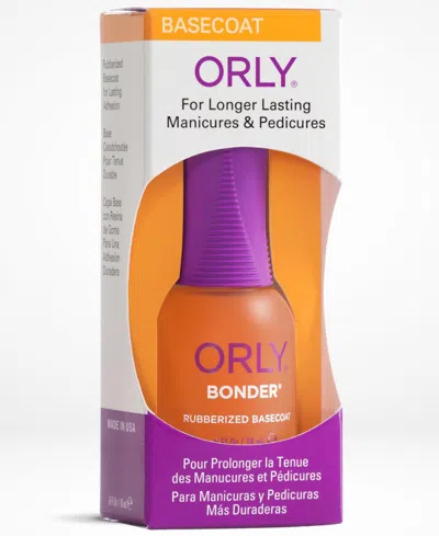 Orly Bonder Rubberized Base Coat, 0.6 Oz. In Orange