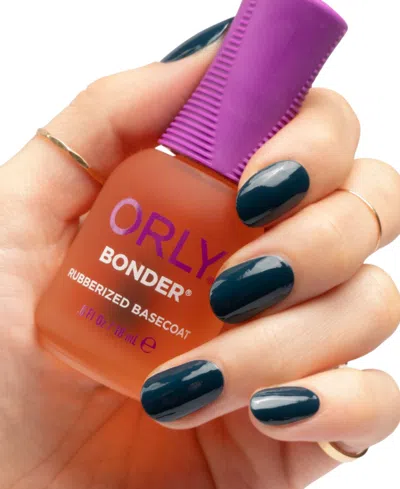 Orly Bonder Rubberized Base Coat, 0.6 Oz. In Orange