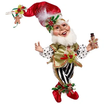 Mark Roberts Gingerbread Cookie Elf, Medium In Multi