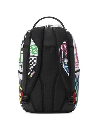 Sprayground Shark Attack Split Backpack In Multi