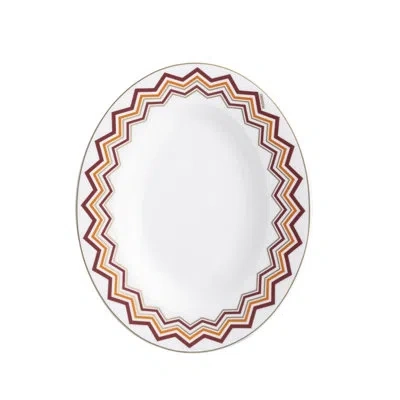 Missoni Iconic Pickle Dish In Pink