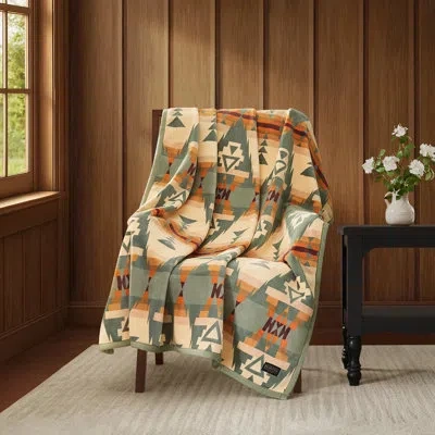 Pendleton Siskiyou Plush Throw Blanket In Multi