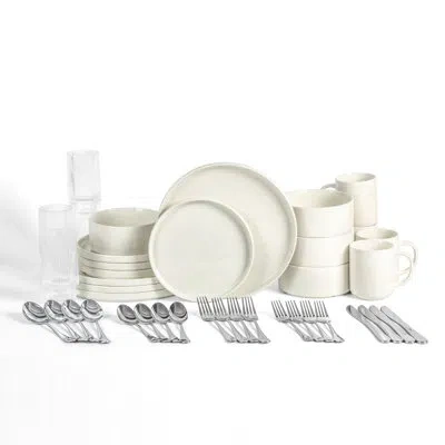 Stone Lain Dining Essential Kit 40pc Bundle In White