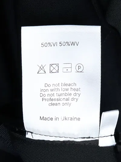 Litkovska Deconstructed Crop Jacket In Black