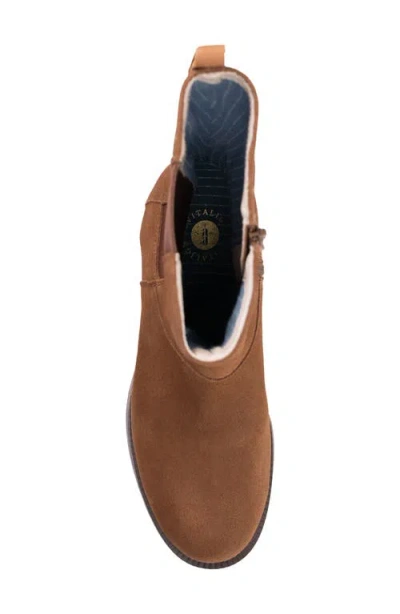Revitalign Linden Side Stretch Panel Boot In Brown