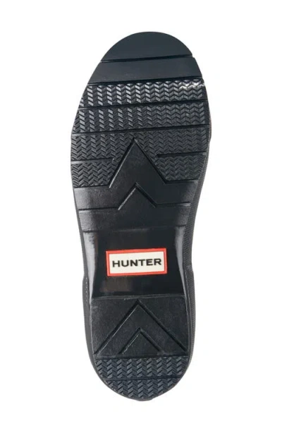 Hunter Lily Waterproof Rain Boot In Gray