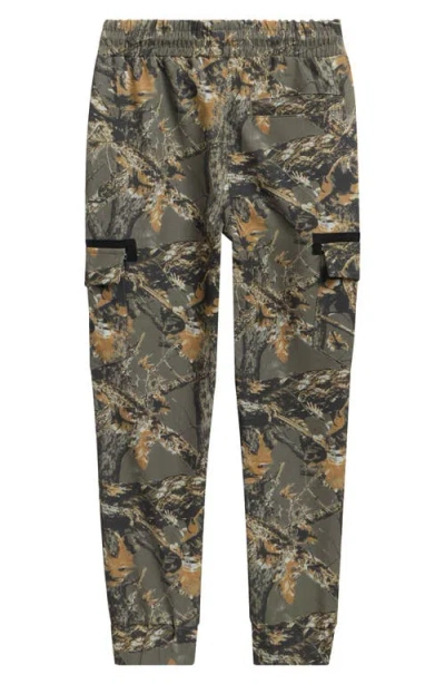 Sovereign Code Kids' Eternal Cargo Joggers In Bungee Cord/ Ozark Camo