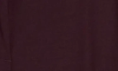 Theory Sleek Flannel Treeca Pull On Pant In Burgundy