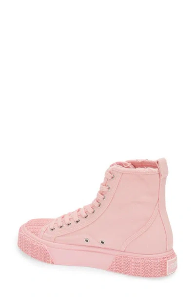 Marc Jacobs The High Top Platform Sneaker In Pink