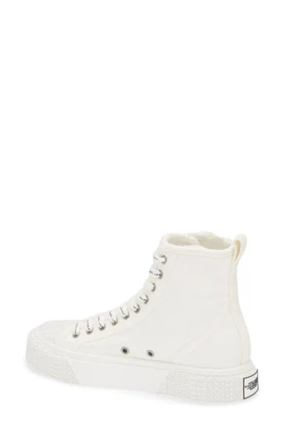 Marc Jacobs The High Top Platform Sneaker In White