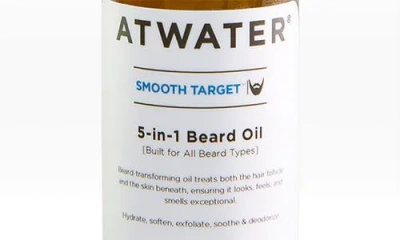 Atwater Smooth Target Beard Oil In Multi