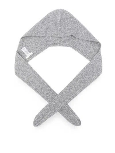 Yerse 파인 니트 바라클라바 In Gray