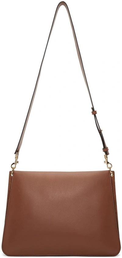 Shop Jw Anderson Brown Large Pierce Bag