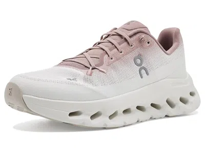 On Running Cloudtilt Lightweight Womans Sneakers In Beige And Violet In White