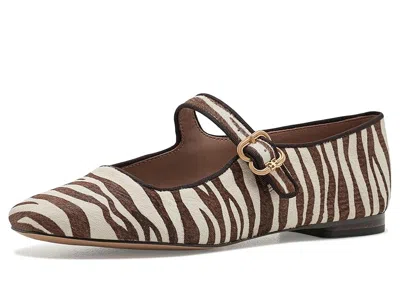 Sam Edelman Michaela Mary Jane Flat In Brown