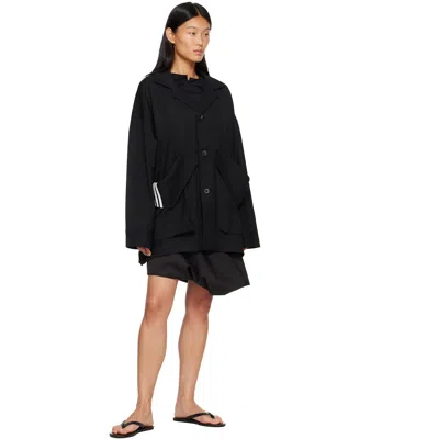 Y-3 Black W Wl Chore Ct Jacket In Multi