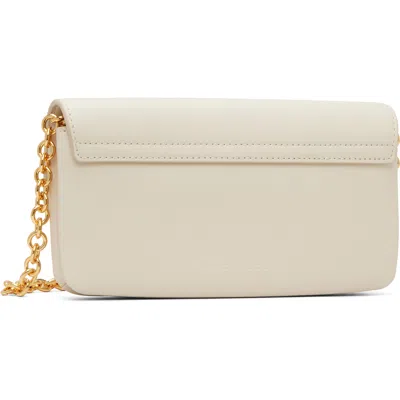 Marc Jacobs Off-white Scene Wallet On Chain Bag In 123 Cloud White