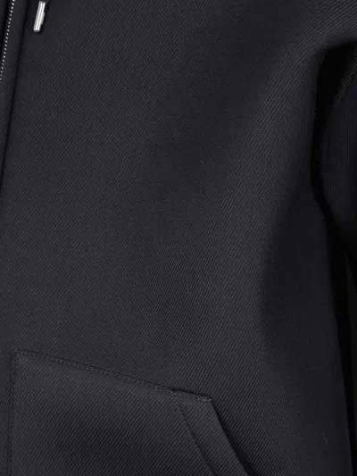Herno Short Jacket With Drawstring And Pockets In Black