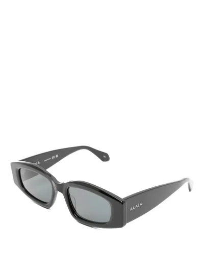 Alaïa Sunglasses In Black