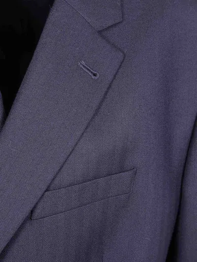 Dries Van Noten Bafya Jacket In Blue